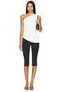 view 5 of 5 Myna Asymmetrical Top in White