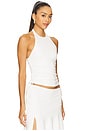 view 2 of 4 Cammie Halter Top in White