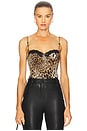 view 1 of 5 Chiarah Bodysuit Top in Leopard