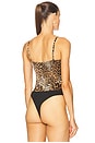 view 4 of 5 Chiarah Bodysuit Top in Leopard