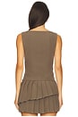 view 3 of 4 Marlowe Top in Grey