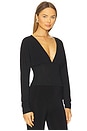 view 2 of 4 Cece Dolman Sleeve Top In Black in Black