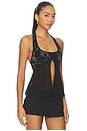 view 2 of 5 Akilah Halter Top in Black
