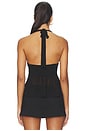 view 3 of 5 Akilah Halter Top in Black
