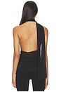 view 4 of 5 Gabriette Choker Top in Black