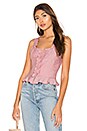 view 1 of 4 Zena Button Front Top in Blush