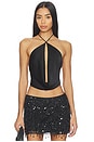 view 1 of 4 Paulita Halter Top in Black