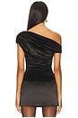 view 3 of 4 Ruth Asymmetrical Top in Black