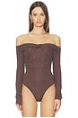 view 2 of 5 Jillian Bodysuit in Brown