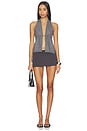 view 4 of 4 Ayah Halter Top in Grey
