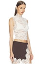 view 2 of 4 Laura Top in Ivory