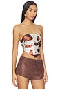 view 2 of 4 Cosima Top in Cow Print