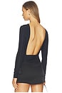 view 1 of 5 Elka Long Sleeve Bodysuit in Black