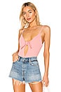 view 1 of 5 BODY AVEC LIEN À NOUER CHARLEY in Blush
