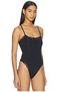 view 3 of 5 Evalina Bodysuit in Black