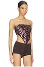 view 2 of 4 Klara Scarf Top in Leopard