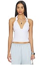 view 1 of 4 Stevie Halter Top in White