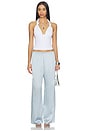 view 4 of 4 Stevie Halter Top in White