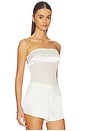 view 2 of 4 Ryliana Strapless Top in Ivory