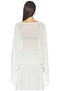 view 3 of 4 Amaya Cape Top in Ivory