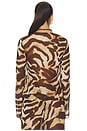 view 3 of 4 OSPREY トップ in Brown Zebra