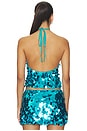 view 3 of 5 CELIA 탑 in Turquoise