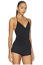 view 2 of 4 x Blake Evin Amberlyn Halter Top in Black