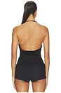 view 4 of 4 x Blake Evin Amberlyn Halter Top in Black