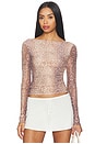 view 1 of 4 Darla Top in Deer Print