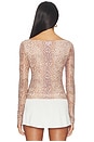 view 4 of 4 Darla Top in Deer Print
