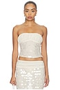 view 1 of 5 Quintessa Strapless Top in Cream
