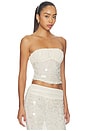 view 2 of 5 Quintessa Strapless Top in Cream