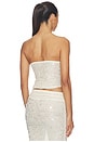view 3 of 5 Quintessa Strapless Top in Cream