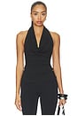 view 1 of 4 Imah Halter Top in Black
