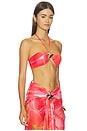 view 2 of 4 Xandra Top in Red Floral