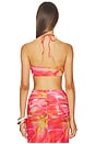 view 3 of 4 Xandra Top in Red Floral