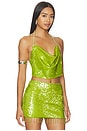 view 2 of 5 Fallon Top in Green