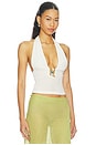 view 2 of 5 Starling Halter Top in White