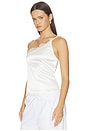 view 2 of 5 Ataya One Shoulder Top in White
