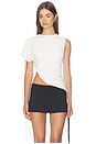 view 1 of 5 X Blake Evin Arie Fringe Top in Ivory