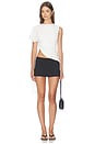 view 6 of 5 X Blake Evin Arie Fringe Top in Ivory