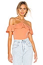 view 1 of 5 BODY À VOLANTS CALLIE in Peach