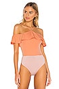view 2 of 5 BODY À VOLANTS CALLIE in Peach