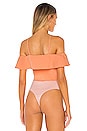 view 4 of 5 BODY À VOLANTS CALLIE in Peach