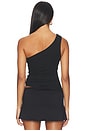 view 4 of 4 Beckett Asymmetrical Top in Black