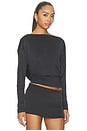 view 4 of 4 Ameigh Drape Top in Black