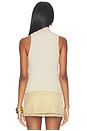 view 4 of 5 Charlee Knot Front Top in Nude Metallic