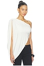 view 2 of 5 Fellie Asymmetrical Top in White