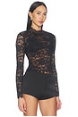 view 2 of 4 Laura Long Sleeve Top in Black
