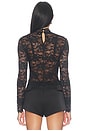 view 4 of 4 Laura Long Sleeve Top in Black
